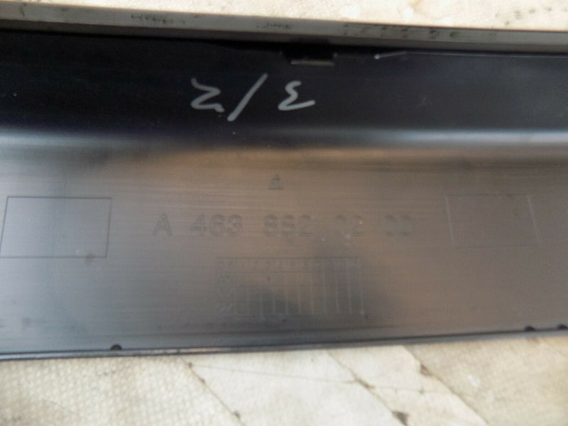 MERCEDES-BENZ G CLASS W463 2018+ REAR LEFT&RIGHT WHEEL ARCH TRIMS FLARES BLACK