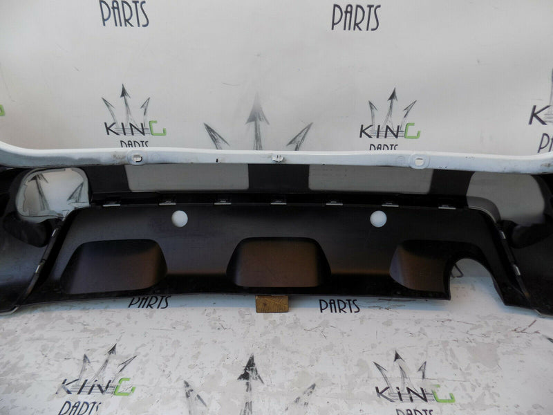 DACIA DUSTER MK2 2017 2018 WHITE REAR BUMPER GENUINE PDC 850222027R