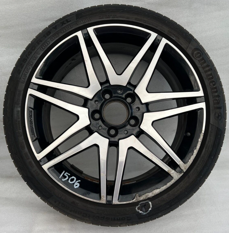 MERCEDES C-CLASS W204 AMG 18" ALLOY WHEEL 7.5Jx17H2 ET47 A2044010604