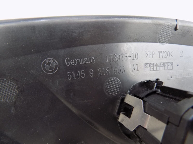 BMW F30 F31 2012-2015 DASHBOARD LEFT END TRIM PASSENGER AIR BAG SWITCH 9218553 #