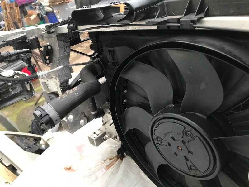 MERCEDES GLC X253 2.0 PETROL COMPLETE FRONT END COOLING RADIATOR PACK SLAM PANEL