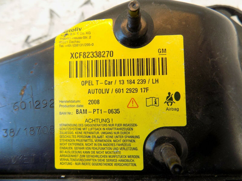 VAUXHALL CORSA D 2006-2014 FRONT PASSENGER SIDE AIR BAG 13184239