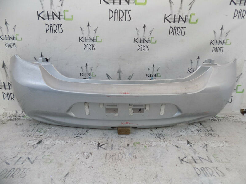 NISSAN MICRA K13 FACELIFT 2014-16 REAR BUMPER SILVER GENUINE 85022-3HN0H