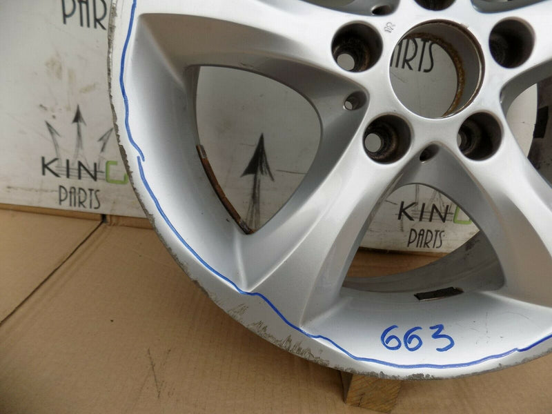 BMW 17" INCH RIM ALLOY WHEEL 7J X17H2 IS47 SILVER 6778219