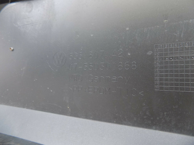 VW GOLF MK7 VII 2013-2016  GTI  BLACK REAR BUMPER GENUINE PDC 5G6807421 (B0145)