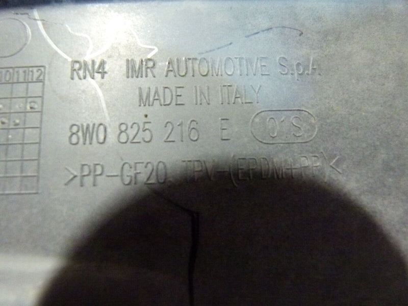 AUDI A4 S4 8W B9 2016-ON REAR RIGHT DRIVER SIDE UNDERBODY COVER 8W0825216