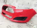 FORD FIESTA 2014-2017 WELL REPAIRED* RED FRONT BUMPER GENUINE C1BB-17757