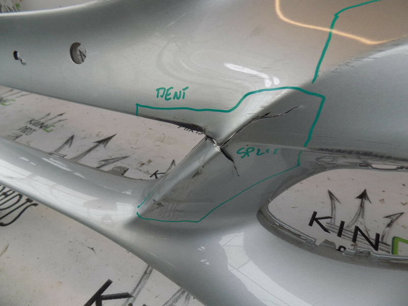 MERCEDES C CLASS A205 W205 2014-16 SILVER FRONT BUMPER GENUINE W2058850125