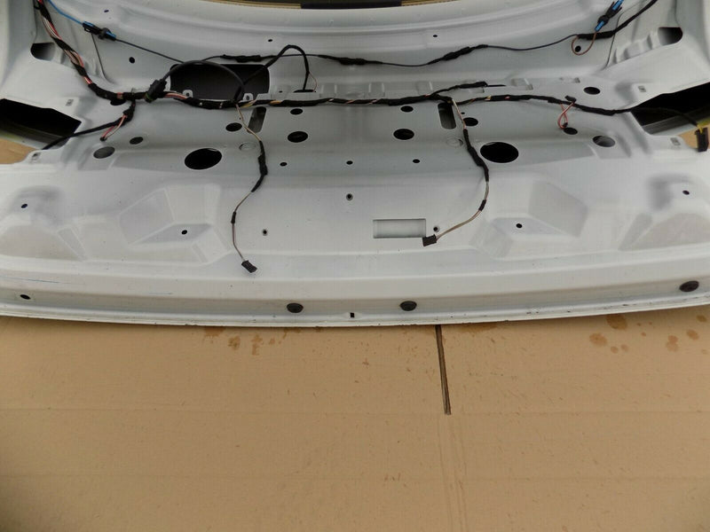 BMW X6 2008-2014 E71 TAILGATE BOOT LID PANEL + GLASS WHITE
