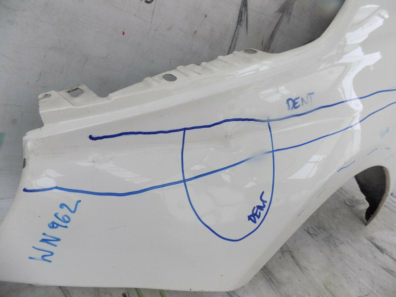 FIAT 500 2007-ON FRONT LEFT PASSENGER SIDE WING FENDER PANEL WHITE