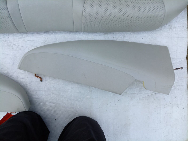 MERCEDES C CLASS W205 SALOON 2014-2021 REAR LEATHER SEATS BENCH  #