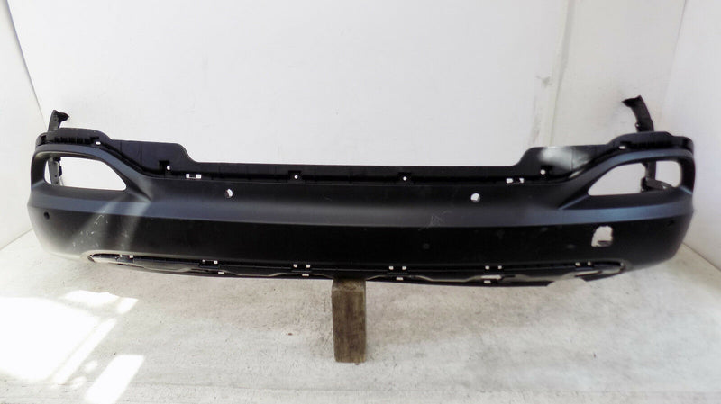 KIA SORENTO III MK3 15-17 BLACK REAR BUMPER GENUINE LOWER PART PDC HOLES