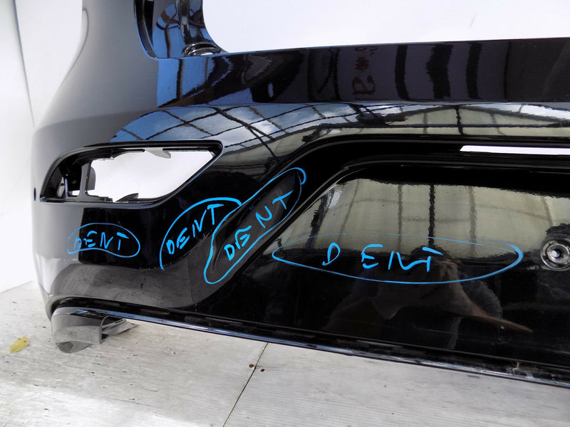 VOLVO V40 MK2 (MY13) 2013-2017 5DR BLACK REAR BUMPER GENUINE (2940)