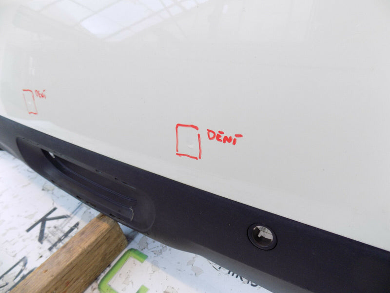 MINI COOPER HATCH F56 2014 2015 2016 WHITE REAR BUMPER GENUINE 114129-10