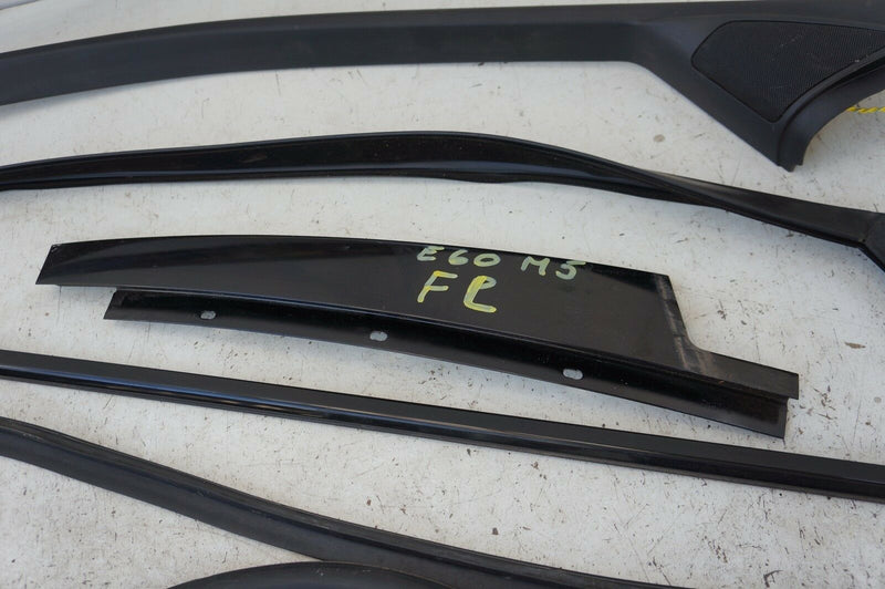 BMW 5 SERIES E60 M5 2003-2010 FRONT LEFT DOOR TRIM STRIP MOULDING SEAL KIT