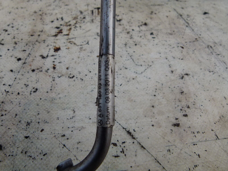 MERCEDES C W204 2007-2011 DIESEL 2.2 TURBO OIL PIPE GENUINE A6511800320