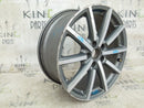 AUDI A3 WHEEL ALLOY RIM E-8JX18H2 ET46 8V0601025AQ 18" GENUINE