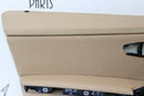BMW 3 SERIES E91 2005-2013 TOURING FRONT LEFT DOOR CARD PANEL LEATHER BEIGE