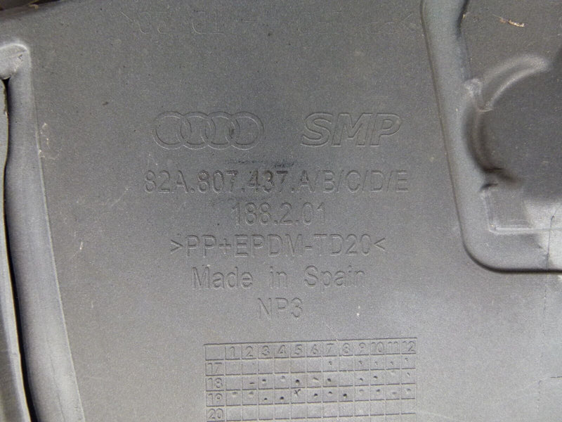 AUDI A1 SPORTBACK 2019-ON FRONT BUMPER GENUINE 82A807437