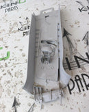 VAUXHALL CORSA E 2014-ON 5DR LEFT SIDE B PILLAR UPPER TRIM PANEL GREY 13180607