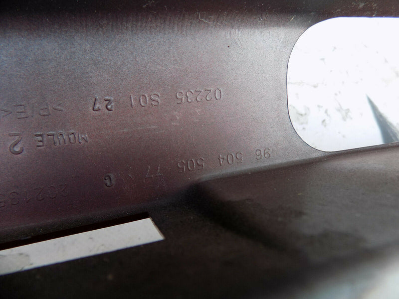 CITROEN C4 2004-2008 RED REAR BUMPER GENUINE PDC 9650450577C