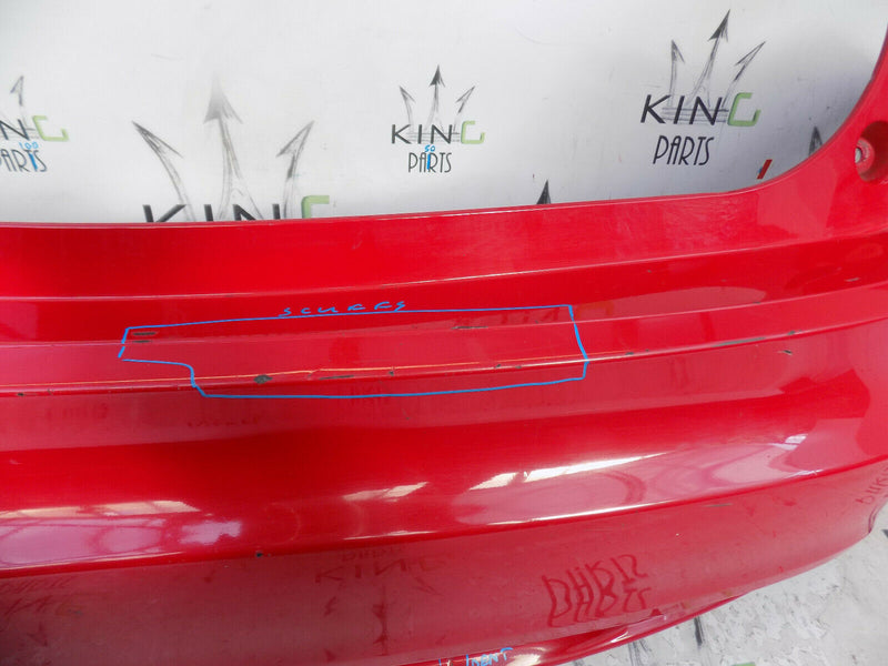 HONDA CIVIC MK9 2011 2012 HATCHBACK RED REAR BUMPER GENUINE 71501TV0E000