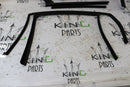 BMW 3 SERIES E91 2005-2013 TOURING REAR LEFT WINDOW TRIM SEAL SCRAPERS SET