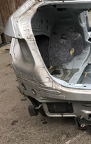 MERCEDES W212 2009-16 LEFT SIDE REAR BODY CUT PART QUARTER PANEL PILLAR C