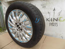FIAT 500 15" INCH RIM ALLOY WHEEL WITH TYRE 6JX15 ET35 SILVER 52009577
