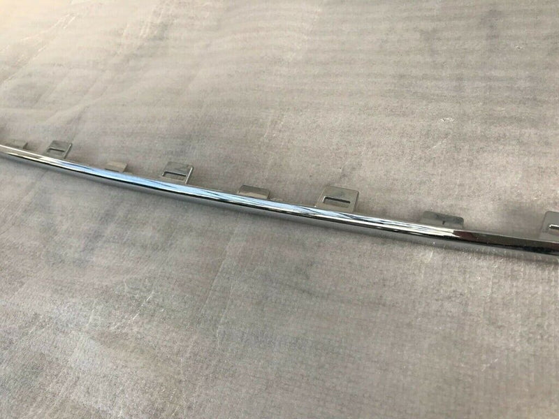 FIAT 500 FACELIFT 2016-ON *NEW GRILL BUMPER CHROME STRIP TRIM 735619488 GENUINE