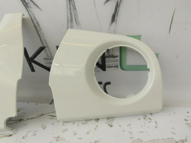 FIAT 500 2016-ON DASHBOARD LEFT & RIGHT TRIM PLASTIC PANEL WHITE RHD 735627503