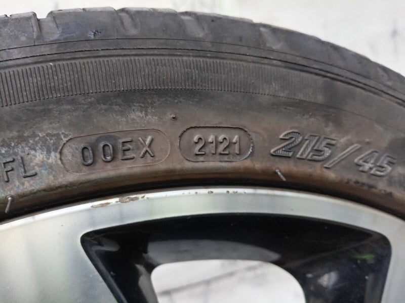 NISSAN PULSAR C13 2014-18 ALLOY WHEEL RIM 18' 7Jx18x47 &TYRE 215/45/18 R18