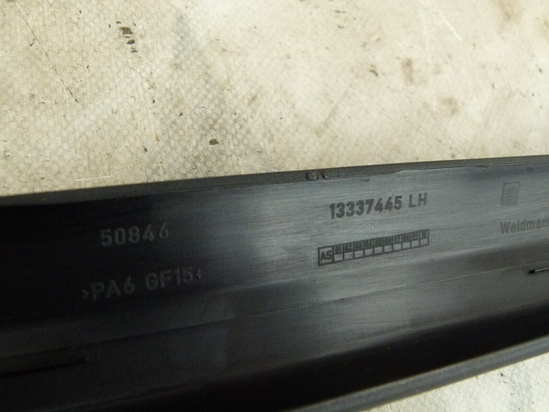 VAUXHALL MERIVA B 2010-14 FRONT LEFT DOOR MOULDING TRIM GENUINE 13337445