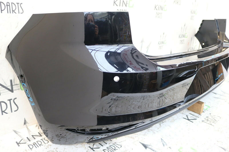 VW GOLF MK7 VII 5G 2013-2016 BLACK REAR BUMPER GENUINE 6x PDC 5G6807421