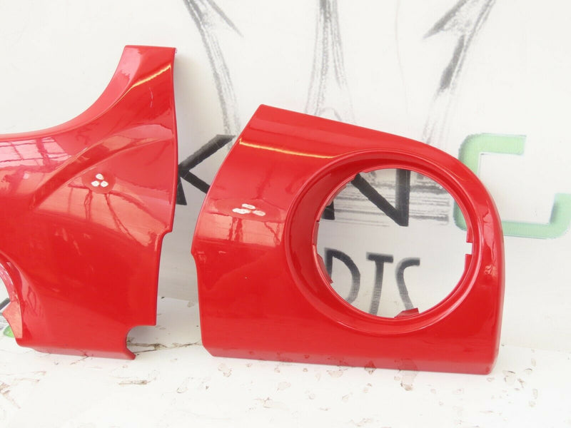 FIAT 500 2016-ON DASHBOARD LEFT & RIGHT TRIM PLASTIC PANEL RED RHD 735627503