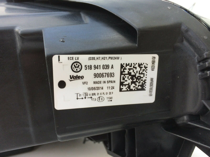 VOLKSWAGEN GOLF SPORTSVAN SV LEFT & RIGHT SIDE PAIR XENON HEADLIGHTS & BALLAST