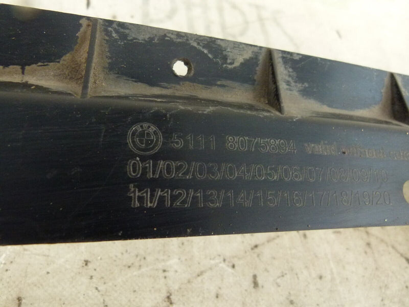 BMW X1 F48 2015-19 FRONT BUMPER LOWER TRIM GENUINE 5111 8075894