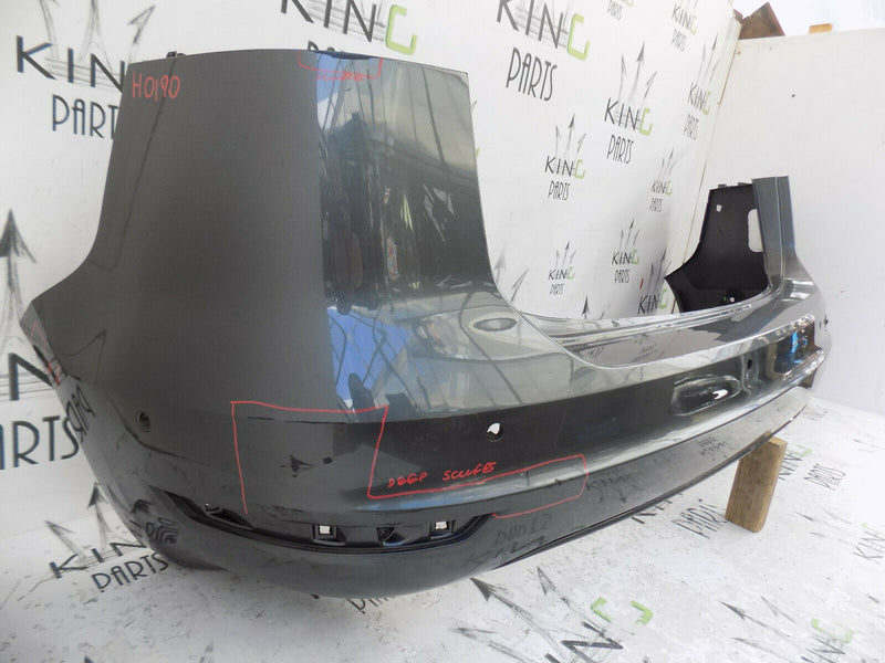 VW SHARAN MK2 7N 2010-2015 GREY REAR BUMPER GENUINE 6x PDC 7N0807421
