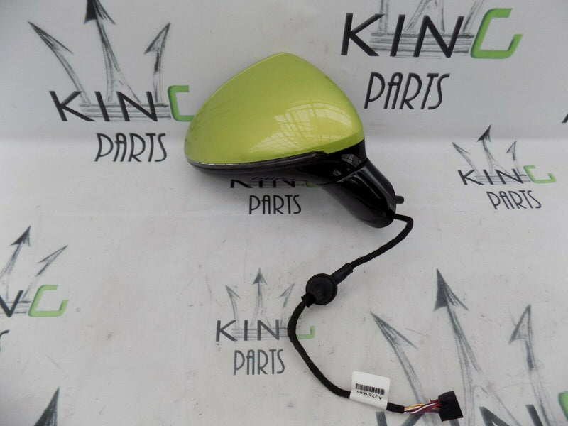 PORSCHE CAYENNE 2011-2017 RIGHT DOOR SIDE WING MIRROR YELLOW 11 PIN