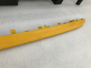 FIAT 500 ABARTH 595 LCI 2016-ON REAR BUMPER DIFFUSER & YELLOW TRIM MOULDING