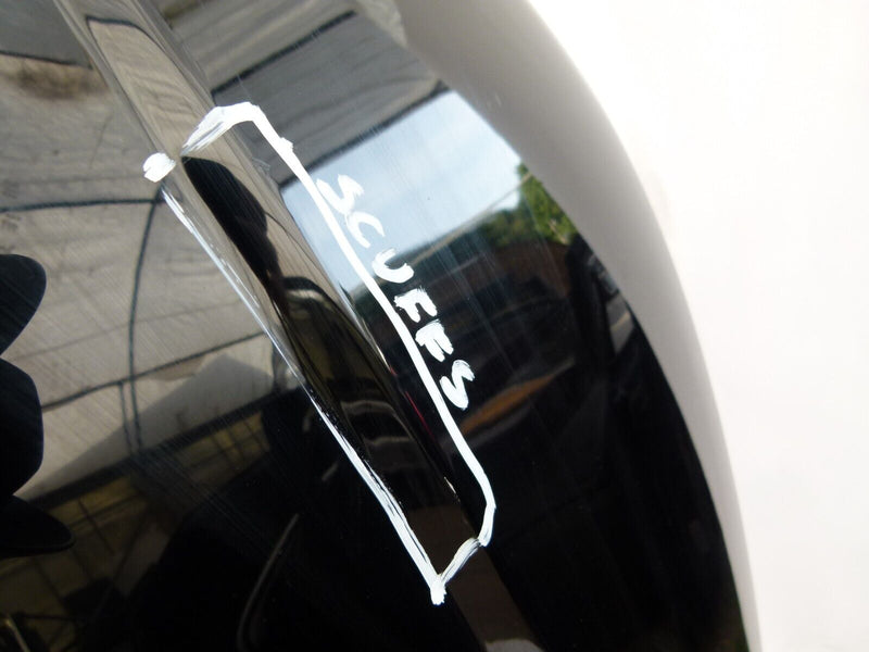 AUDI A3 8V 2013-2019 GENUINE ALUMINUM FRONT BONNET HOOD PANEL in BLACK