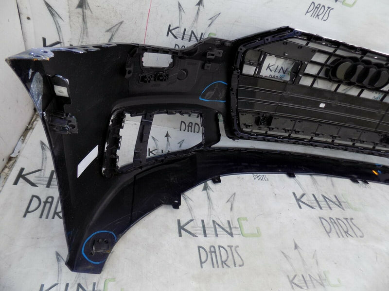 AUDI A6 S-LINE 4K0 C8 2019-ON NAVY BLUE FRONT BUMPER GENUINE 4K0853651