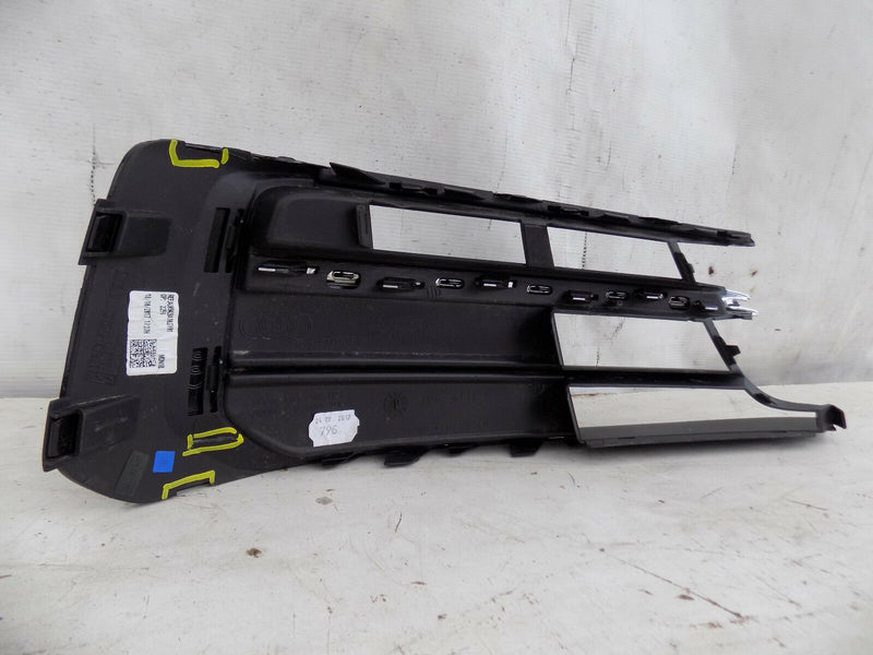 AUDI A8 D5 4N 17-ON GRILL FRONT BUMPER LEFT SIDE BLACK GRILLE N/S 4N0807679 C