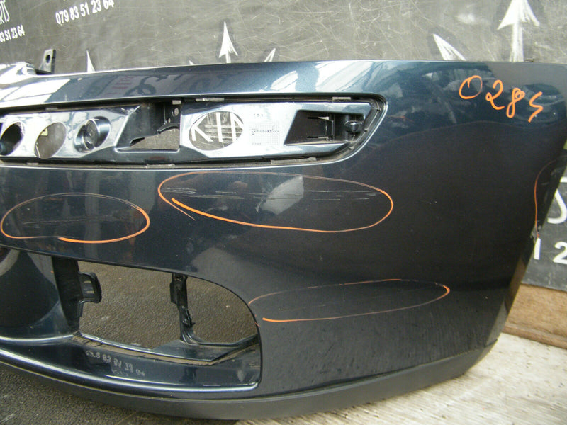 VW GOLF V MK5 2003-2008 GENUINE DARK BLUE FRONT BUMPER 1K0807221