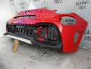 FIAT 500 ABARTH 595 2016-UP FCL FRONT BUMPER RED+GRILL OEM 735633044