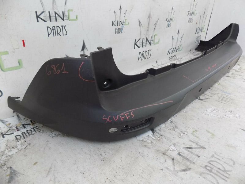 FORD TRANSIT CONNECT 2013-2016 BLACK REAR BUMPER GENUINE PDC DT11-17906-A