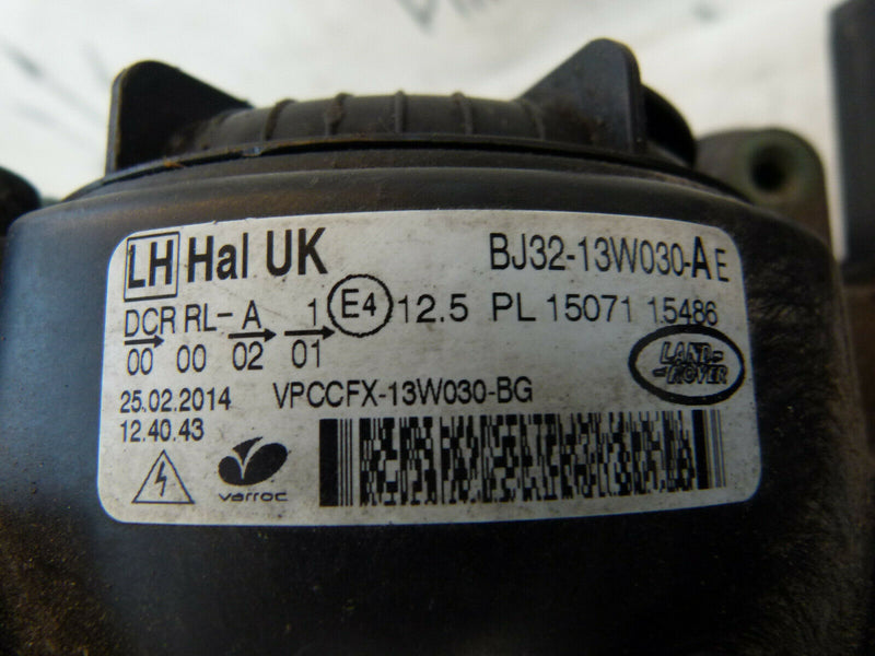 RANGE ROVER EVOQUE 2011-2014 LEFT PASSENGER SIDE HEADLIGHT HALOGEN GENUINE