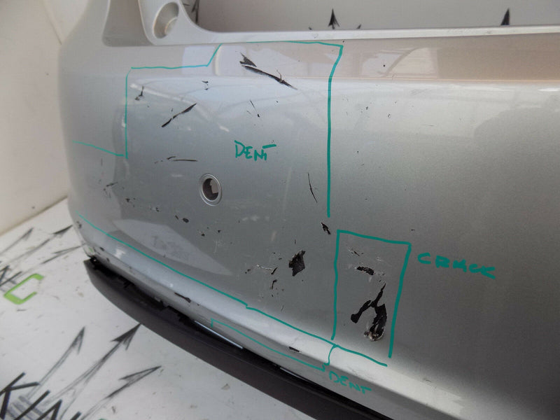 FORD FIESTA VIII MK8 2017-ON SILVER REAR BUMPER GENUINE PDC H1BB-F954-B1