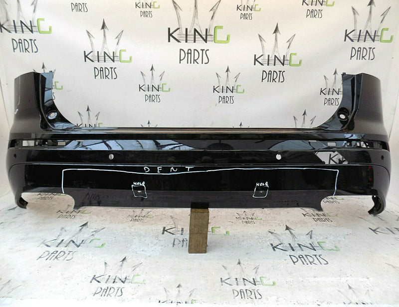 VOLVO XC 60 XC60 2017 R-DESIGN BLACK REAR BUMPER GENUINE 6x PDC 31425198