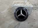 MERCEDES A W177 2018-22 BONNET BLACK BADGE EMBLEM GENUINE A0008176203